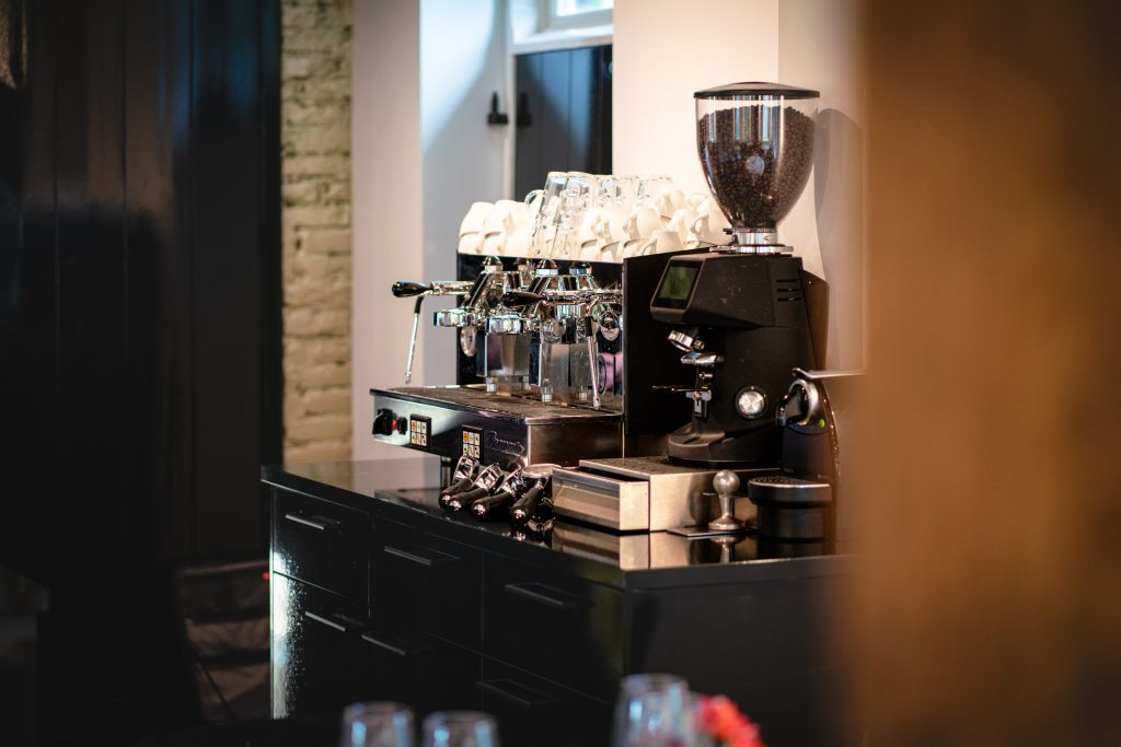 koffie in Auberge Eeckaerde